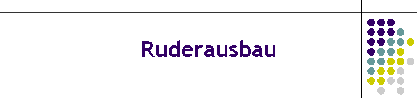 Ruderausbau